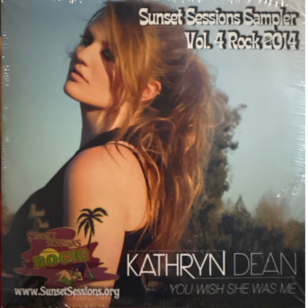Sunset Sessions ROCK Sampler Vol 4 Rock 2014 CD Promo Kathryn Dean Toddzero New